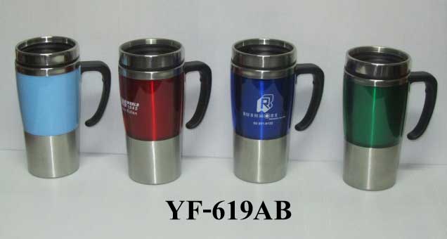 YF-619AB(350ML) แก้วสแตนเลส 350ML