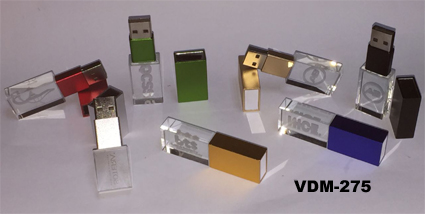 แฟลตไดร์ท คริสตรัลVDM Crystal Flash Drive