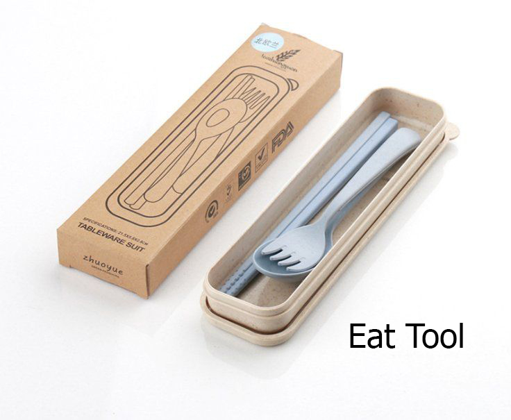 ชุดช้อนส้อมตะเกียบ Eat Tool